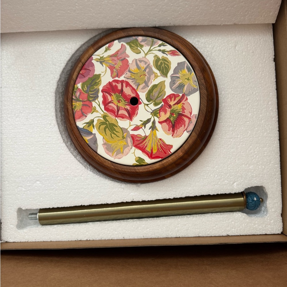 Mackenzie Childs morning glory paper towel holder discontinued